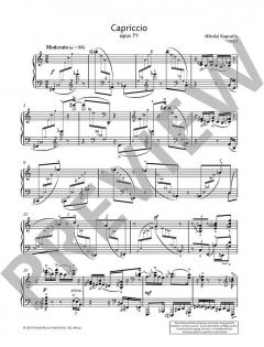 Capriccio op. 71 von Nikolai Kapustin (Download) 