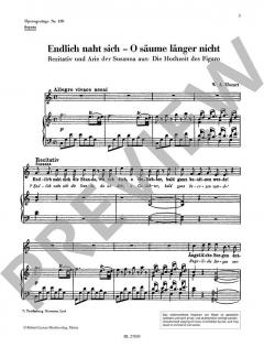 Endlich naht sich - O säume länger nicht von Wolfgang Amadeus Mozart (Download) 