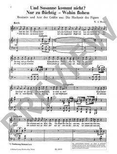 Und Susanne kommt nicht – Nur zu flüchtig – Wohin flohen von Wolfgang Amadeus Mozart (Download) 