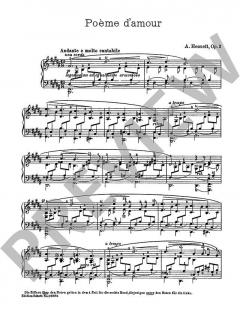Liebesgedicht op. 3 von Adolph Henselt 