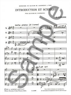 Robert Clerisse: Introduction et Scherzo 