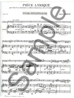 Piece Lyrique von Robert Clerisse 