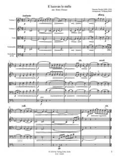 E lucevan le stelle von Giacomo Puccini 