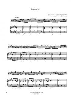 Der brauchbare Virtuoso 4 für Traversflöte und Basso continuo von Johann Mattheson im Alle Noten Shop kaufen