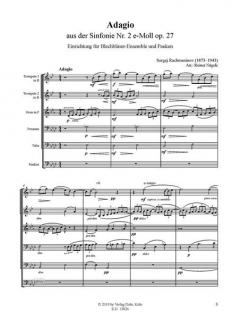 Adagio aus der Sinfonie Nr. 2 op. 27 von Sergei Rachmaninow 
