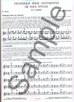 Technique pour Guitaristes de Tous Styles Vol.4 von Pierre Cullaz 