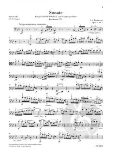 Sonate g-moll op. 5 Nr. 2 von Ludwig van Beethoven 