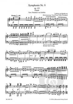 Symphonie Nr. 9 d-Moll op. 125 von Ludwig van Beethoven 