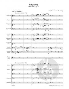 Lobgesang op. 52 MWV A 18 von Felix Mendelssohn Bartholdy 