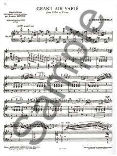 Grand Air Varie:le Tremolo Op. 3 von Jules Demersseman 