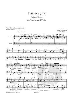 Passacaglia von Johan Halvorsen 