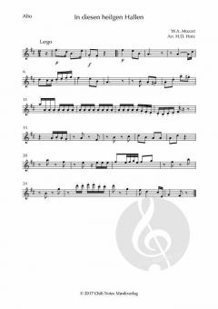 4 Arien aus 'Die Zauberflöte' von Wolfgang Amadeus Mozart (Download) 