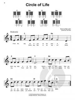 The Lion King - Super Easy Songbook von Elton John 