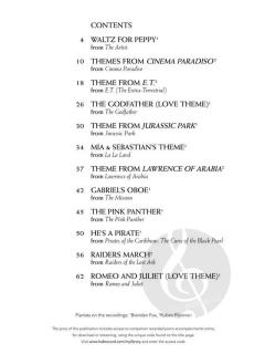 Movie Themes for Classical Players - Trumpet im Alle Noten Shop kaufen