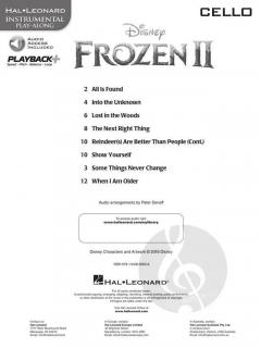 Frozen 2 - Instrumental Play-Along Cello von Robert Lopez im Alle Noten Shop kaufen
