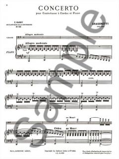 Dragonetti: Concerto von Domenico Dragonetti 