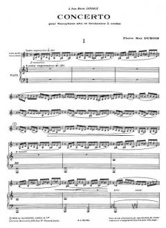 Concerto von Pierre Max Dubois 