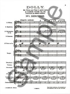 Dolly Op. 56 von Gabriel Fauré 