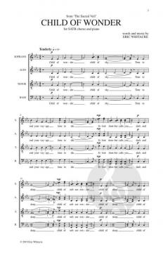 Child of Wonder von Eric Whitacre (Download) 