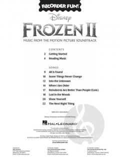 Frozen 2 - Recorder Fun! von Robert Lopez 