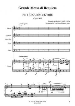 Requiem von Teodulo Mabellini 