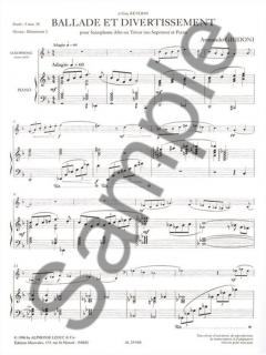 Ballade et Divertissement von Armando Ghidoni 