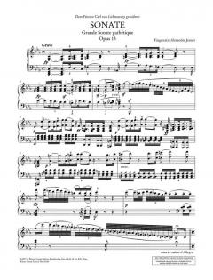 Sonate von Ludwig van Beethoven 