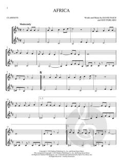 Pop Classics For 2 Clarinets 