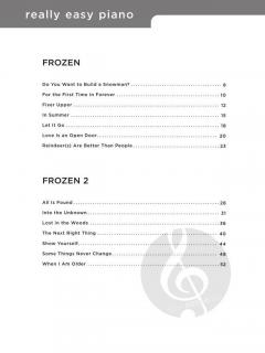 Really Easy Piano: The Frozen Collection 