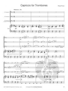 Capriccio for Trombones von Pascal Proust 