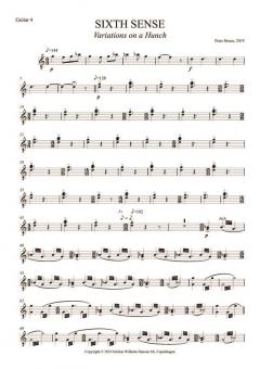 Sixth Sense - Variations On A Hunch von Peter Bruun 
