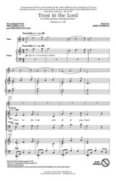 Trust in the Lord von John Purifoy (Download) 