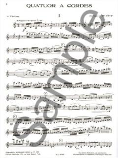 Quatuor a Cordes von Jacques Ibert 