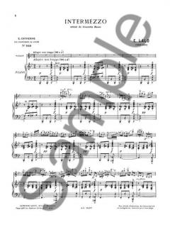 Intermezzo Extrait Du Concerto Russe von Edouard Lalo 