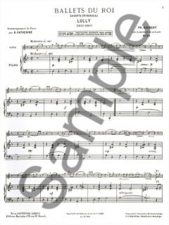 Classique Flute Trav. Nr. 33 von Jean Baptiste Lully 