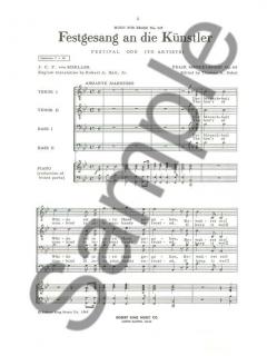 Festgesang An Die Künstler (Felix Mendelssohn Bartholdy) 