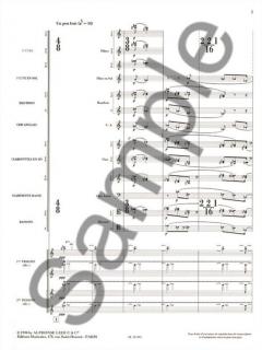 Eclairs Sur Lau-dela pour Grand Orchestre (7 A 12) von Olivier Messiaen 