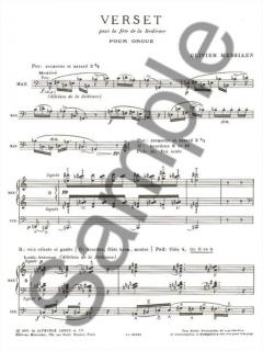 Verset pour La Fete De La Dedicace von Olivier Messiaen 