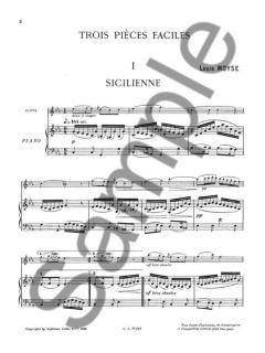 3 Pieces Faciles Nr. 1 von Marcel Moyse 