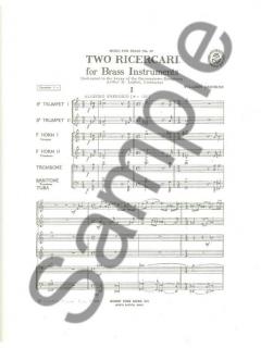 2 Ricercari 