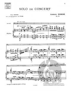 Solo De Concert Op. 35 (Gabriel Pierne) 