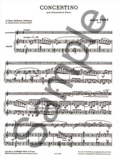 Concertino Op. 15 von Jeanine Rueff 