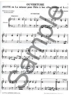 Suite en La Mineur (Georg Philipp Telemann) 