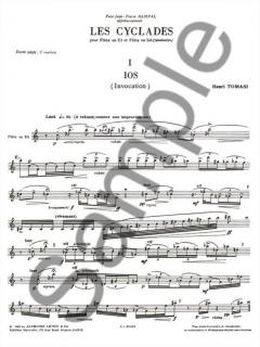 Cyclades-Sonatine von Henri Tomasi 