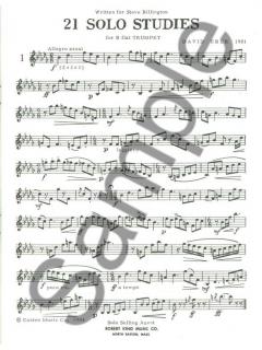21 Solo Studies von David Uber 