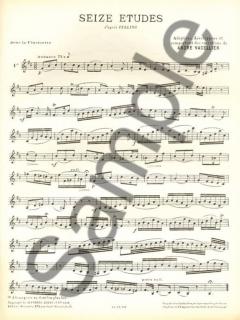 16 Etudes d'après Ferling von Vacellier 