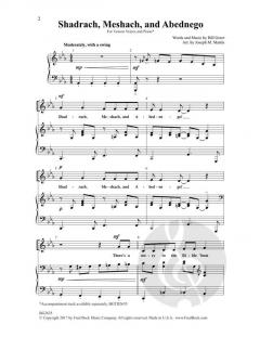 Shadrach, Meshach And Abednego von Joseph M. Martin (Download) 