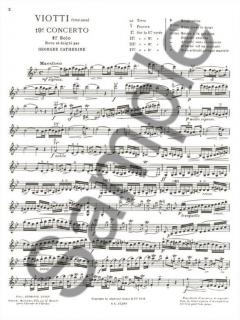 Premiers Solos Concertos - Classiques Nr. 19 von Giovanni Battista Viotti 