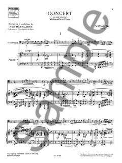 Concert En Mi Mineur von Antonio Vivaldi 