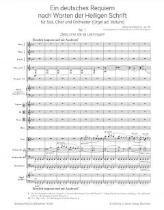 Ein deutsches Requiem op. 45 von Johannes Brahms 
